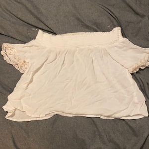 Heart and Hips off the shoulder top.